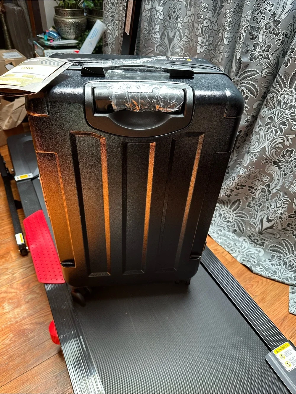 U.S. Army Black Hard Shell Carry-On Luggage  24”